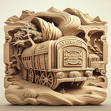 3D model Tumbleweed Express game (STL)